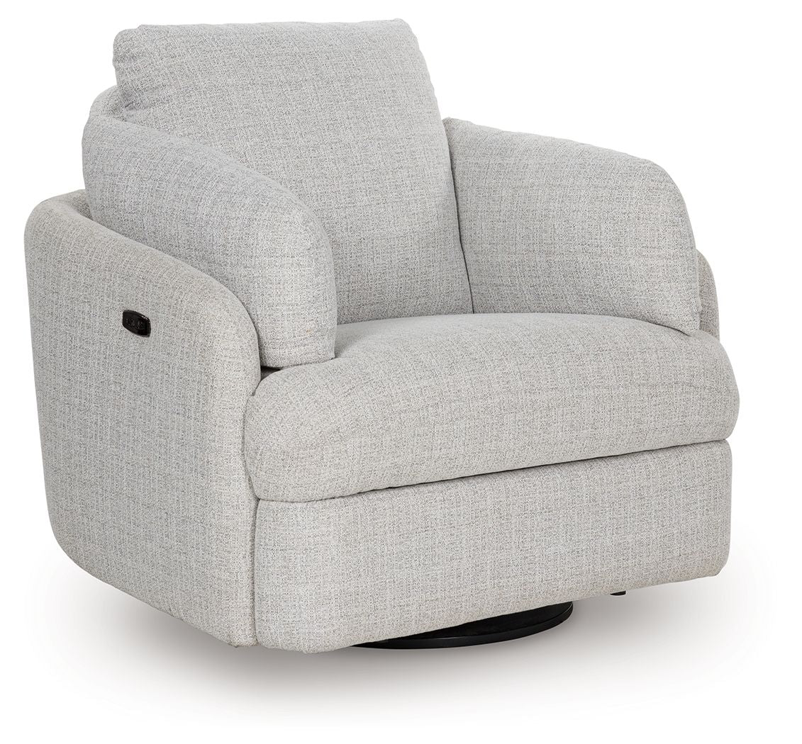 Alainmont Next-Gen Nuvella - Swivel Power Recliner - Image 2
