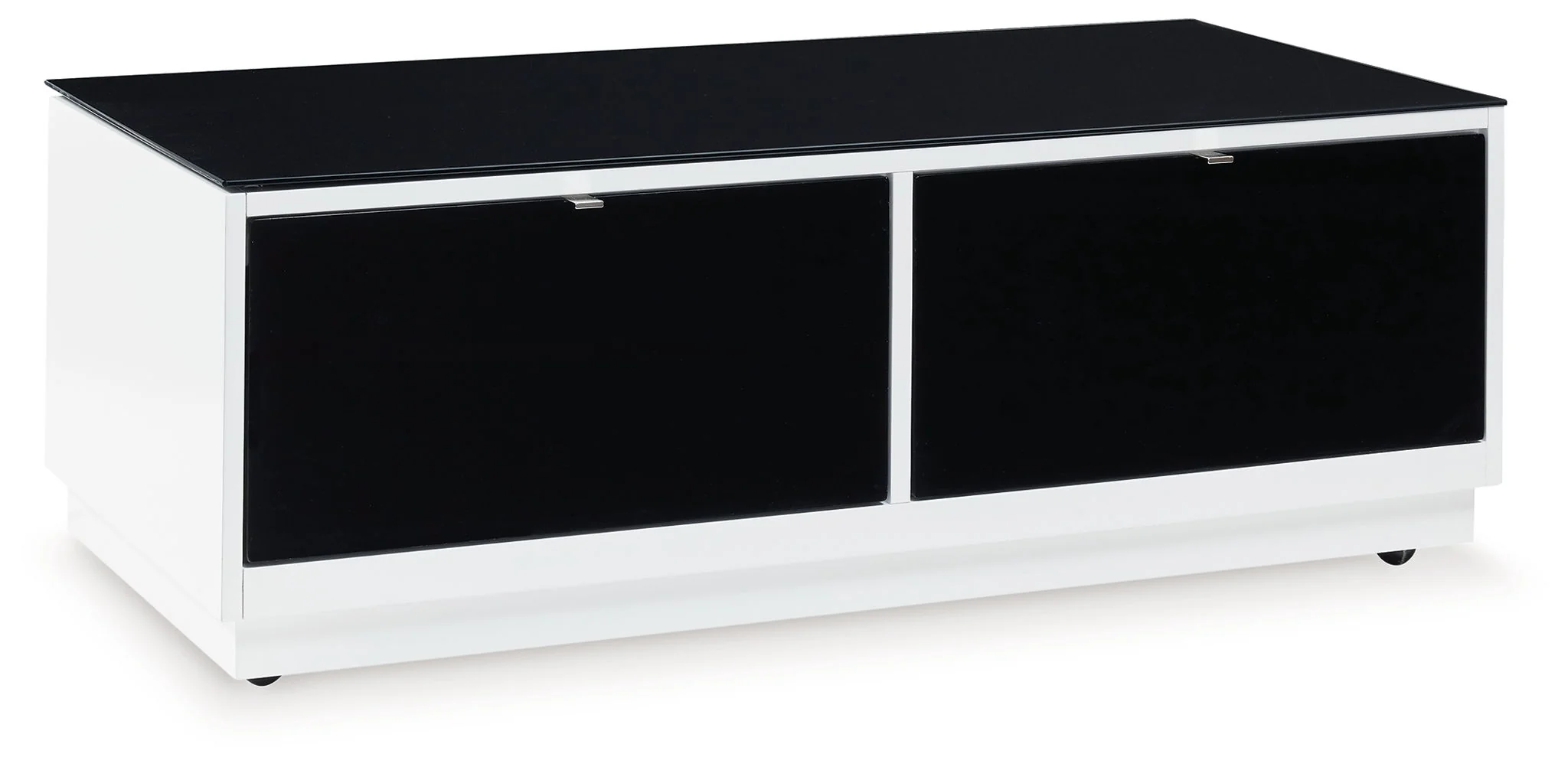 Gardoni - Rectangular Cocktail Table - White / Black