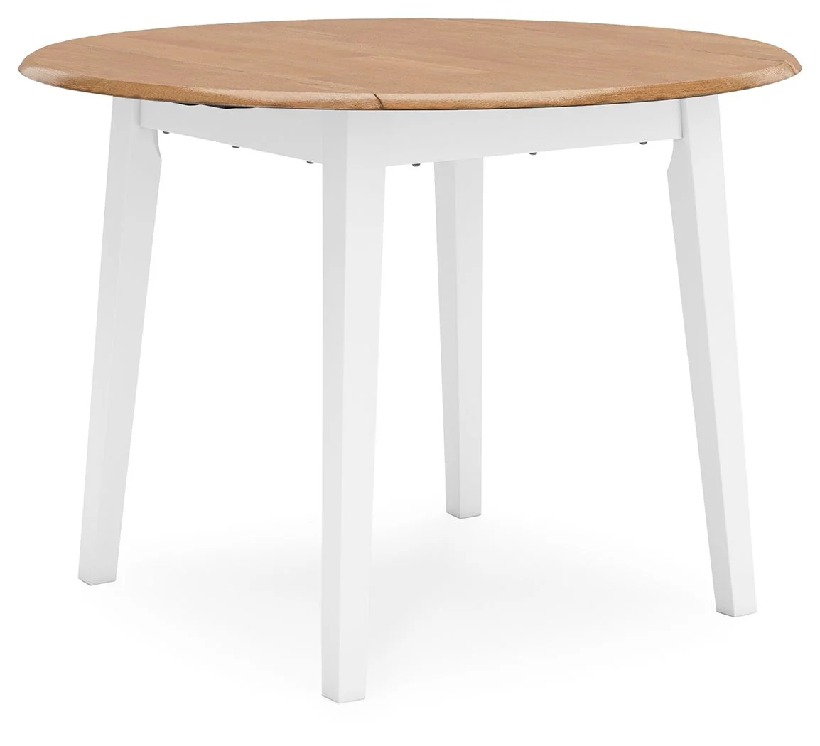 Gesthaven - Round Dining Room Drop Leaf Table - Image 2