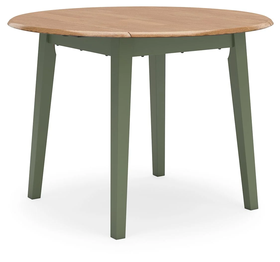 Gesthaven - Round Dining Room Drop Leaf Table - Image 3