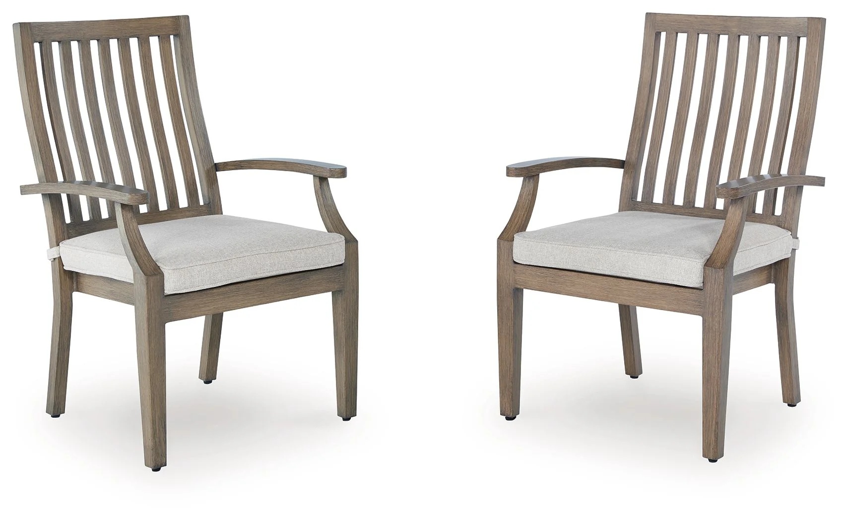 Rainier Ranch - Arm Chair With Cushion - Brown / Beige
