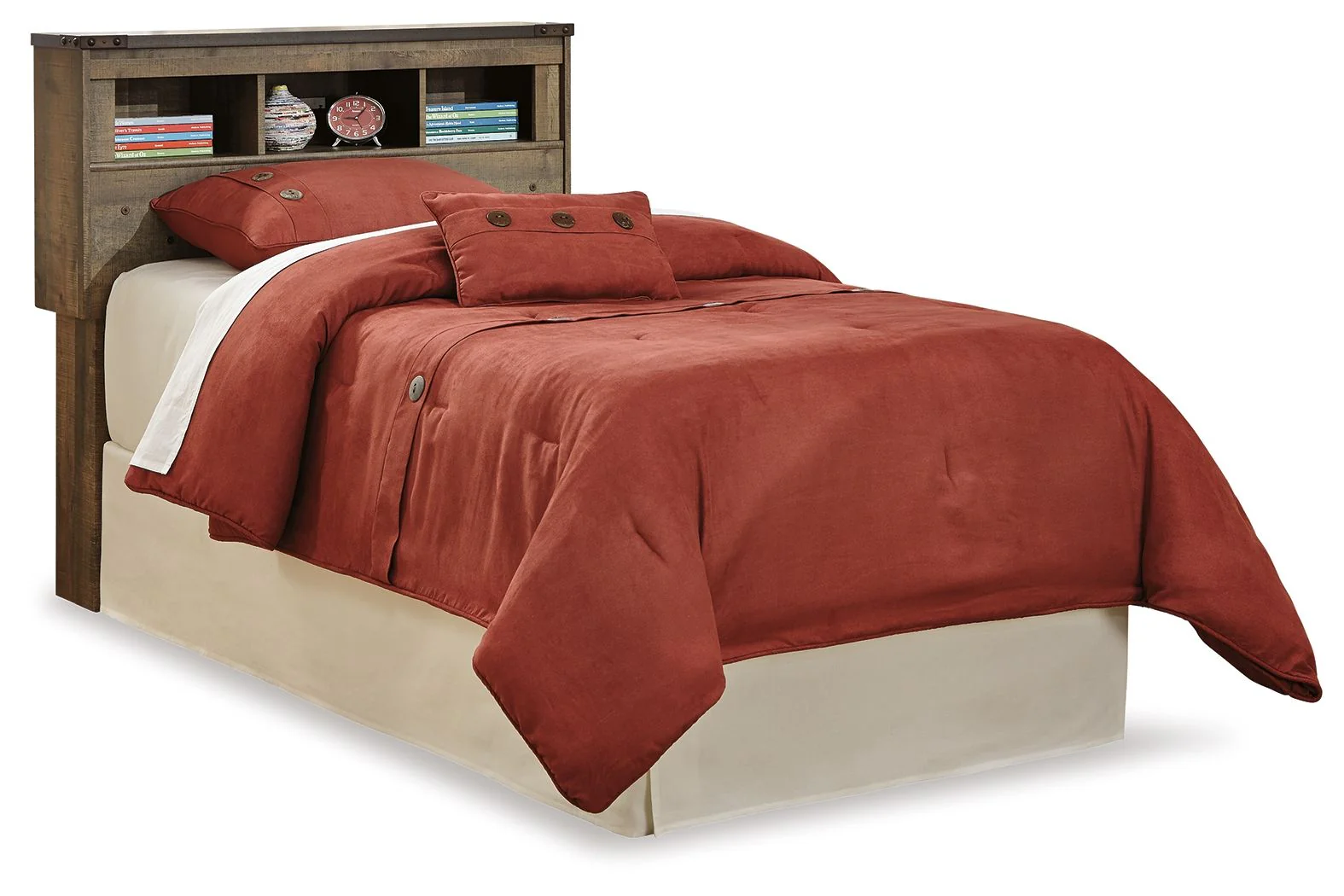Trinell - Youth Bookcase Headboard